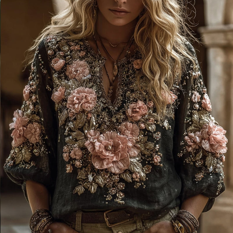Top in stile vintage senza tempo