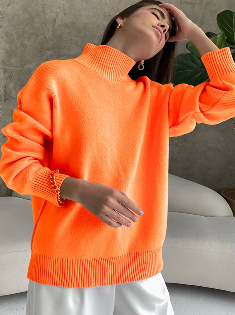 Maglione dal design curato