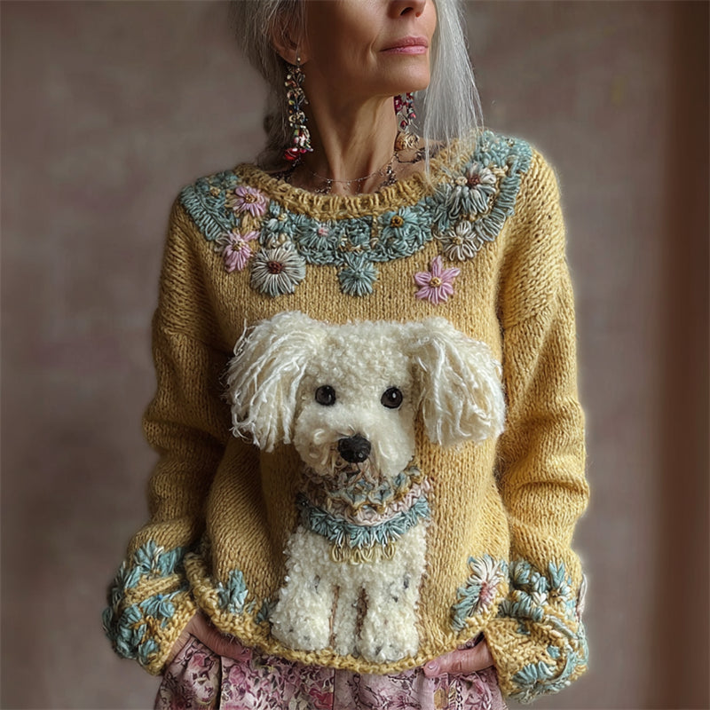 Maglione in stile vintage senza tempo