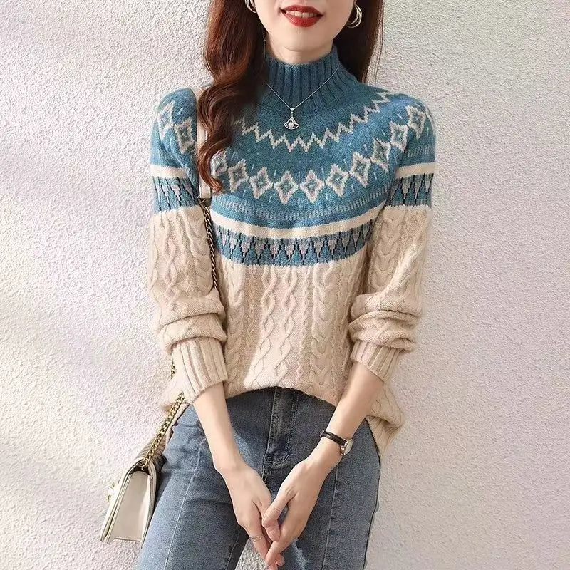 Maglione dal design curato