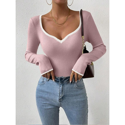 Maglione dal design curato