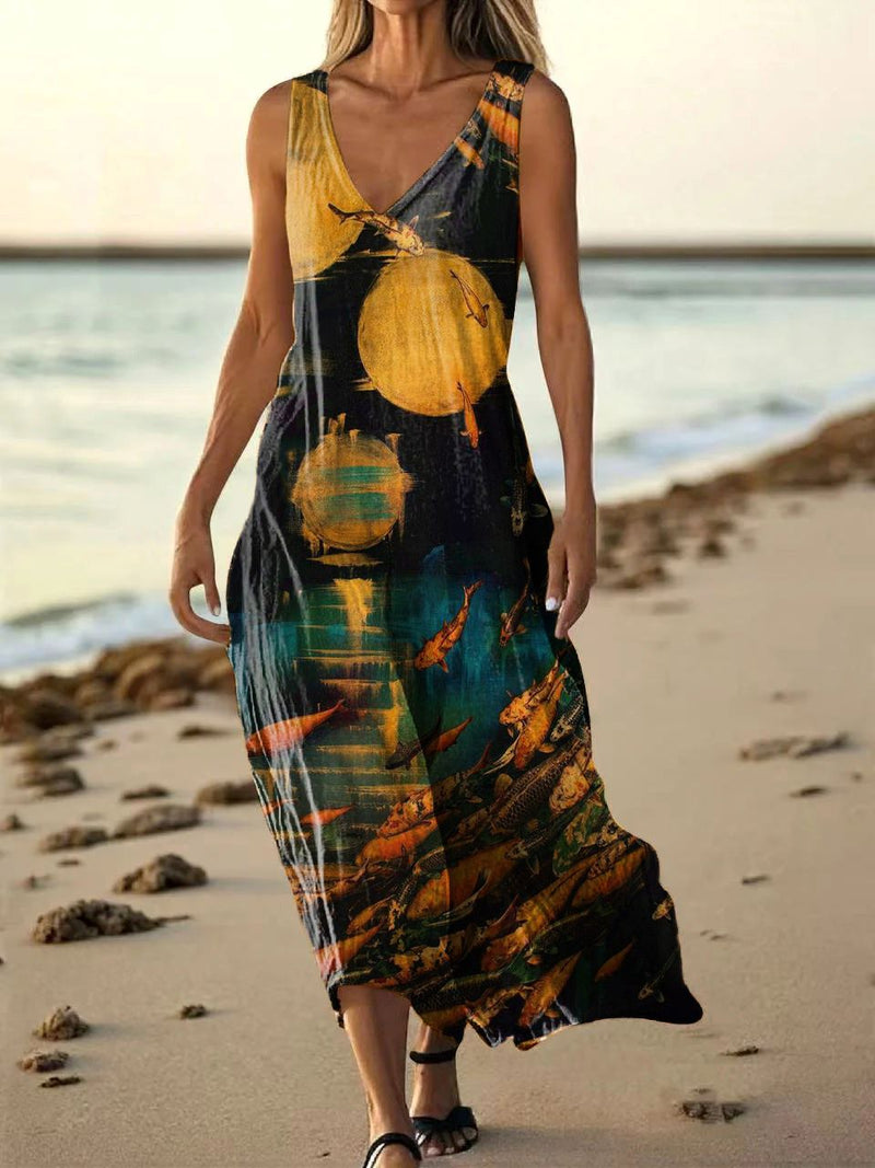 Vestito dal design curato