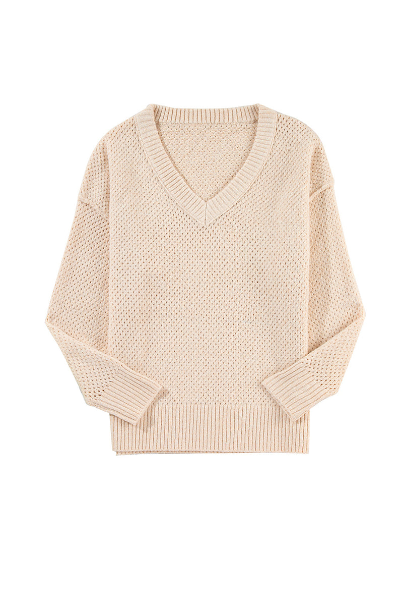 Maglione dal design curato