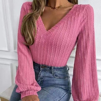 Maglione dal design curato