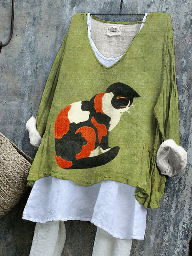 Top ispirato al vintage