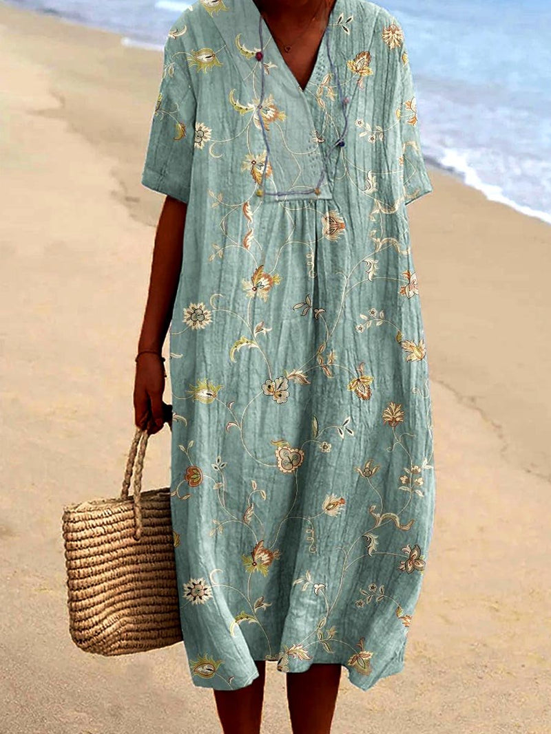 Vestito dal design curato