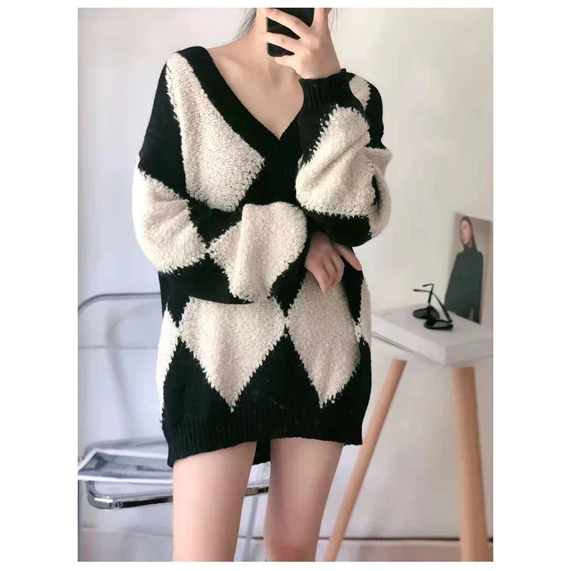 Maglione dal design curato