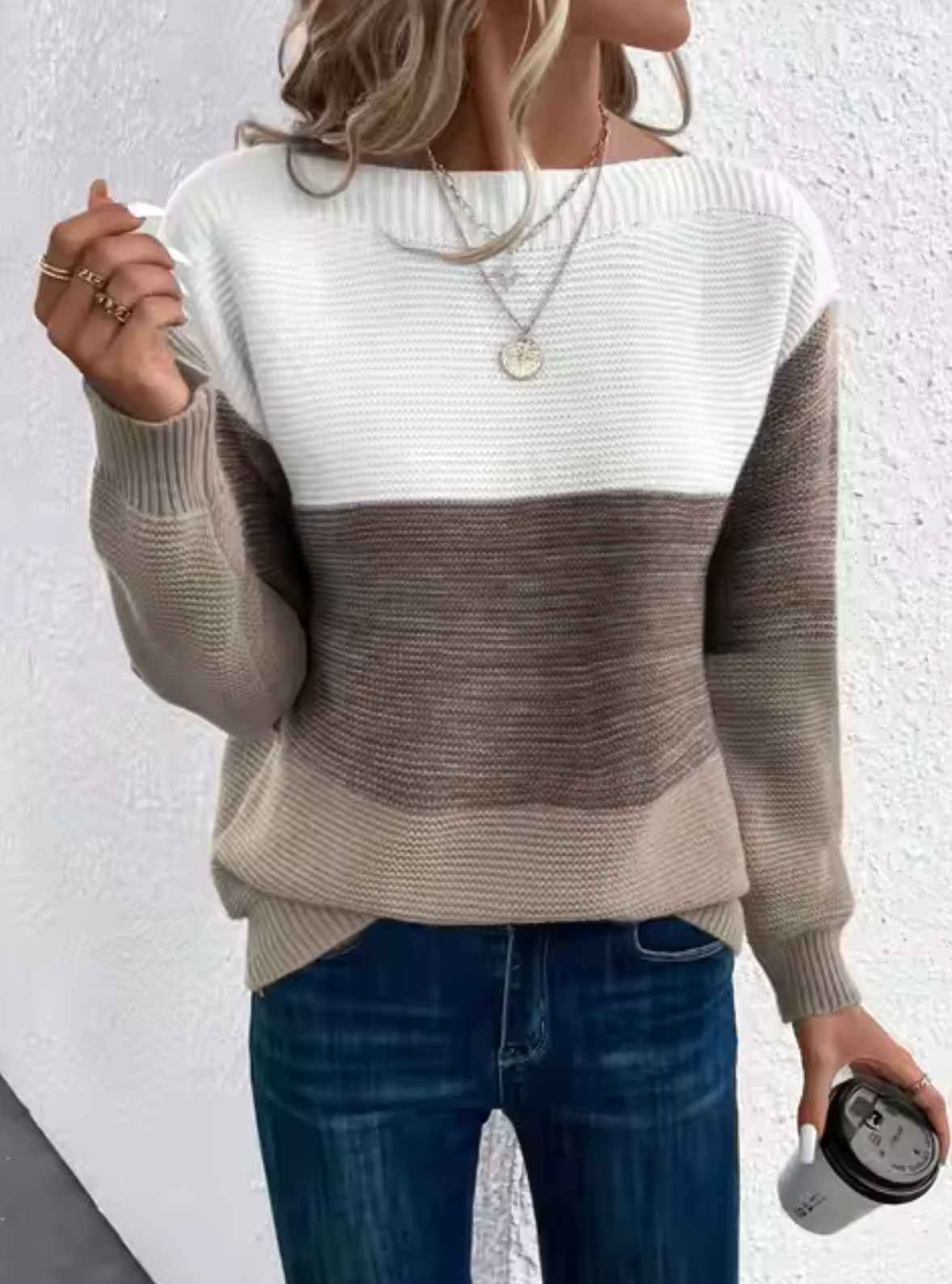 Maglione dal design raffinato
