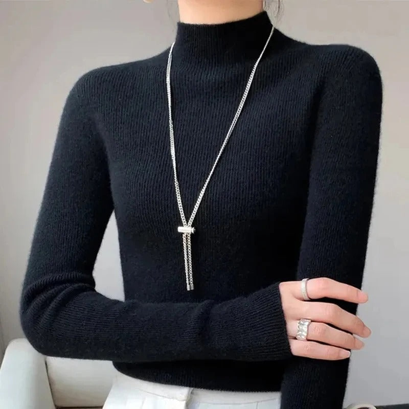 Maglione dal design curato