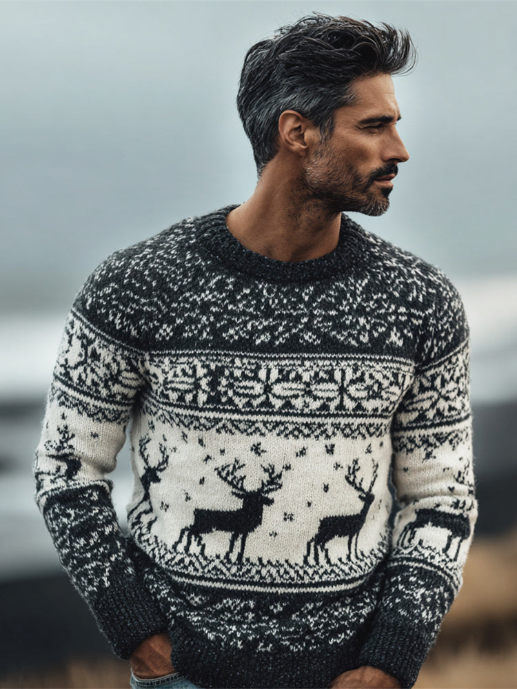 Maglione ispirato al vintage