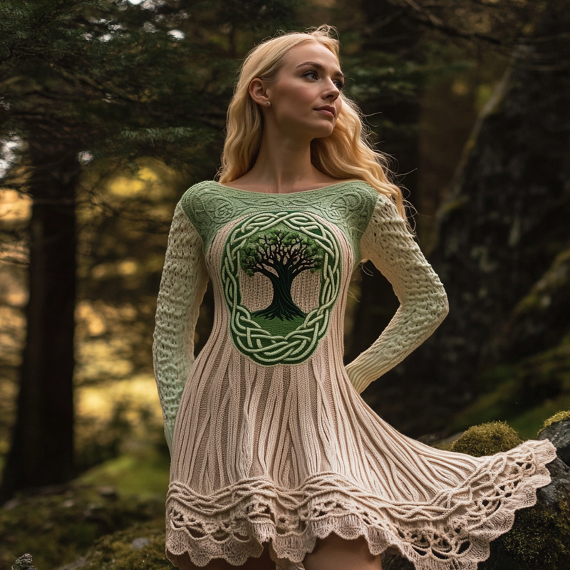 Maglione dal design curato
