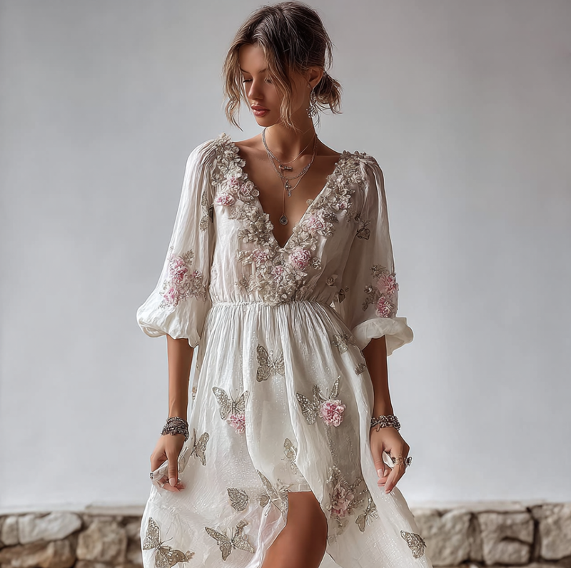 Vestito dal design classico