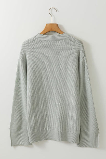 Maglione dal design curato
