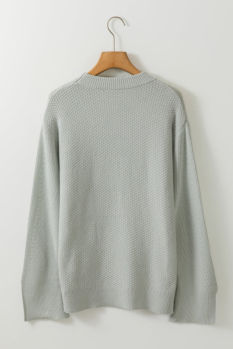 Maglione dal design curato