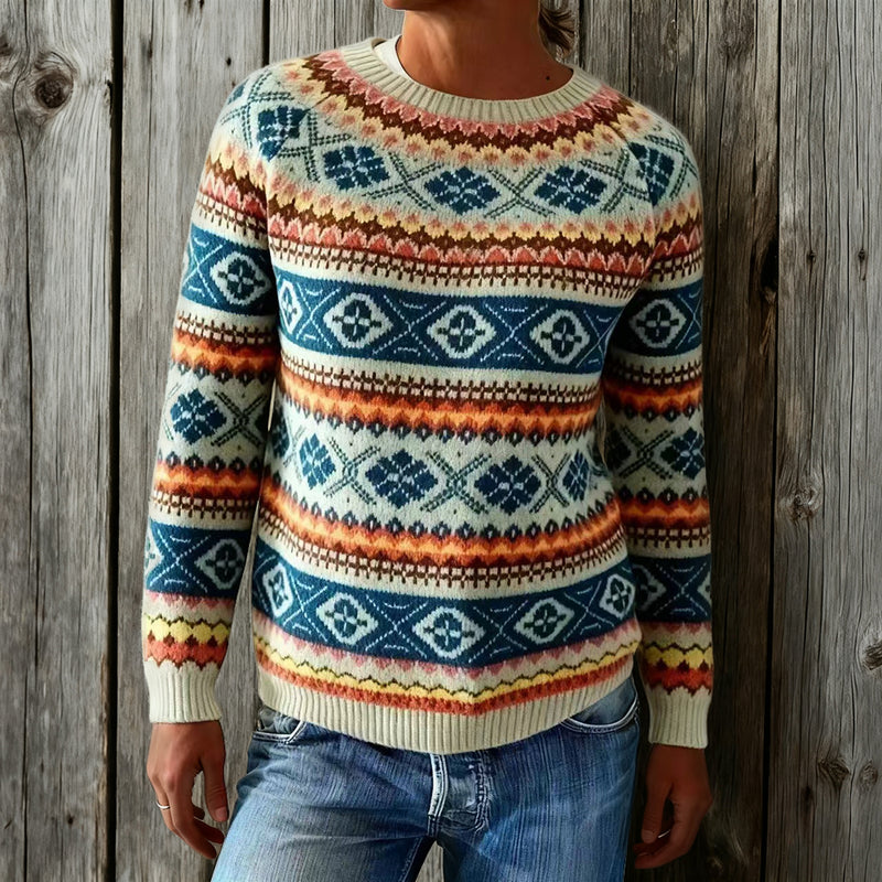 Maglione in stile vintage senza tempo