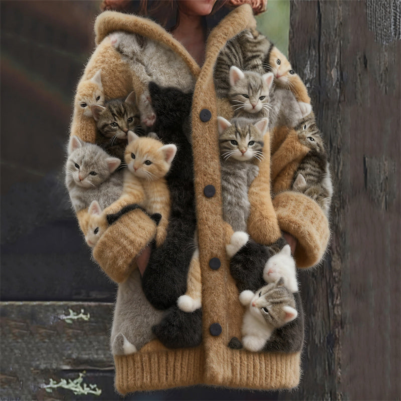 Cardigan dallo stile vintage senza tempo