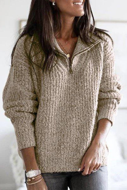 Maglione dal design curato