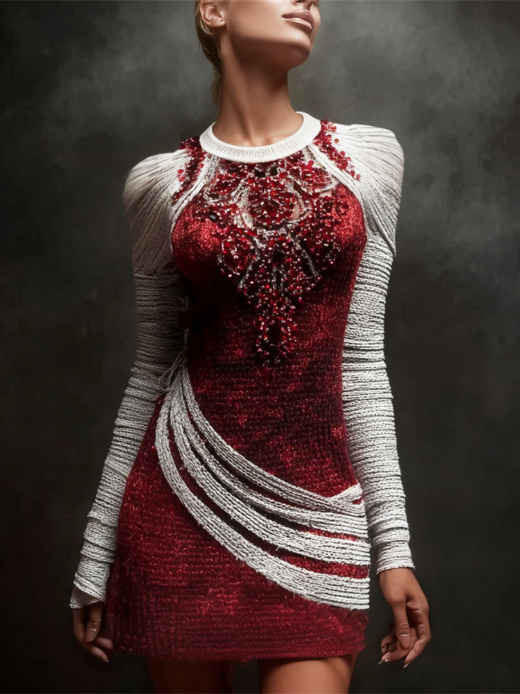 Vestito dal design curato