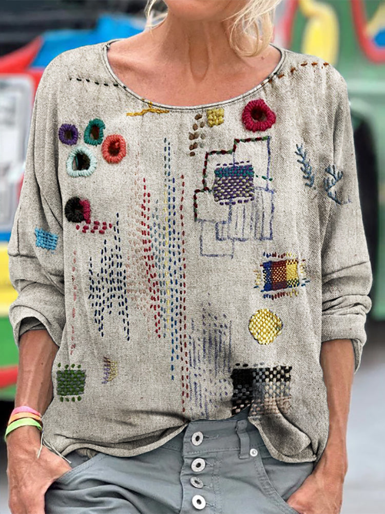 Camicia dal design curato