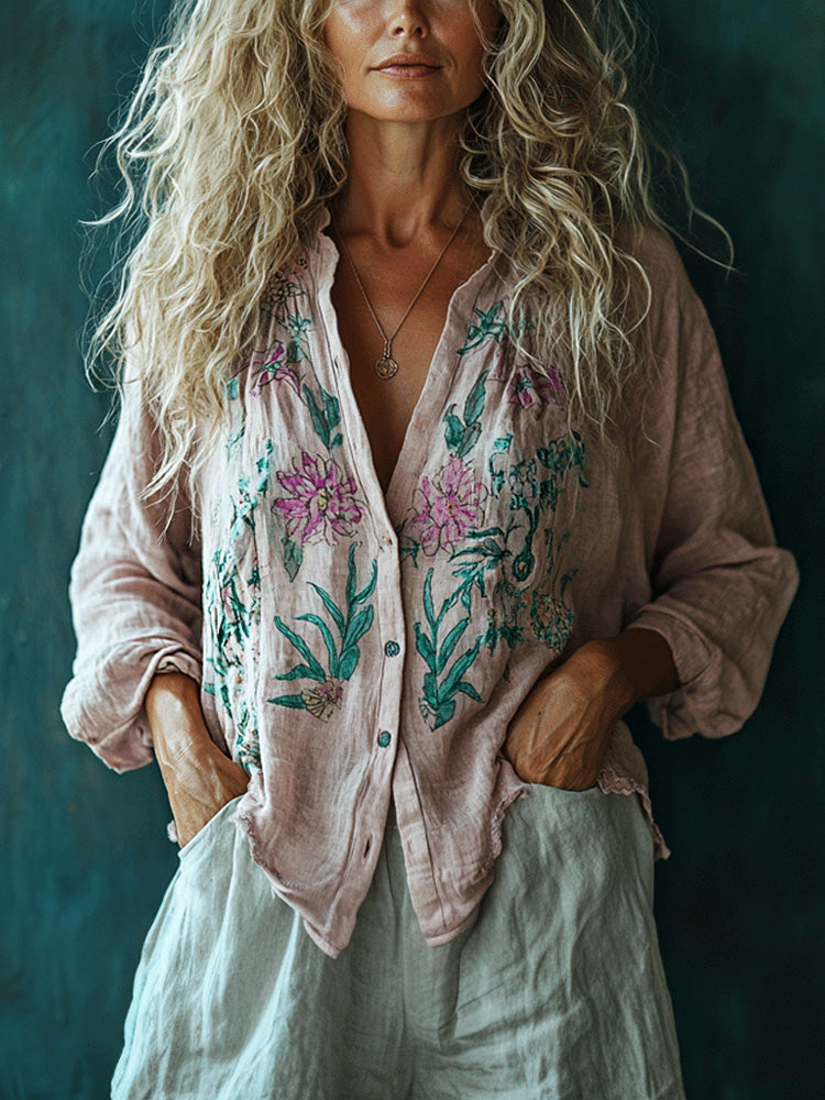 Camicia in stile vintage senza tempo