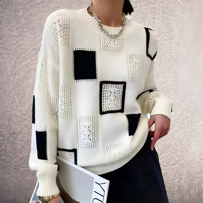 Maglione dal design curato