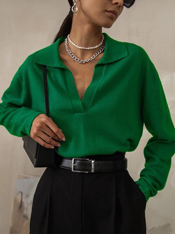 Maglione in stile vintage senza tempo