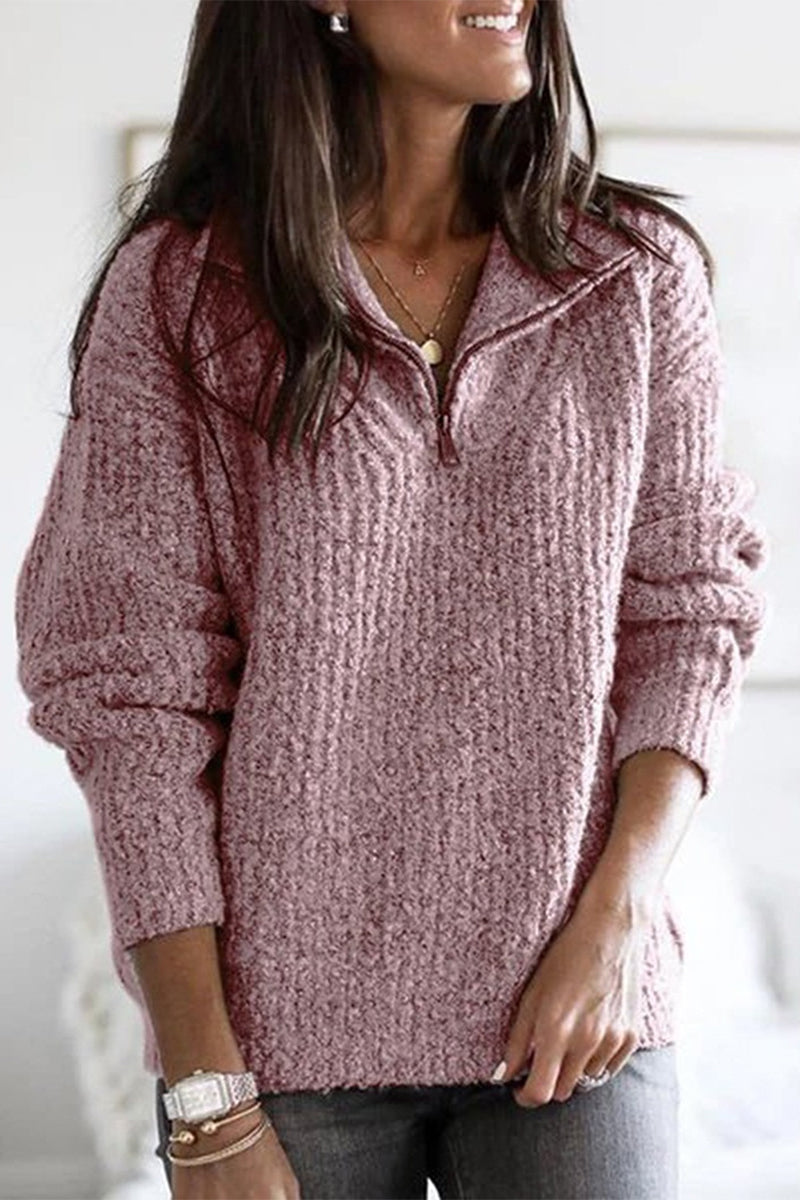 Maglione dal design curato