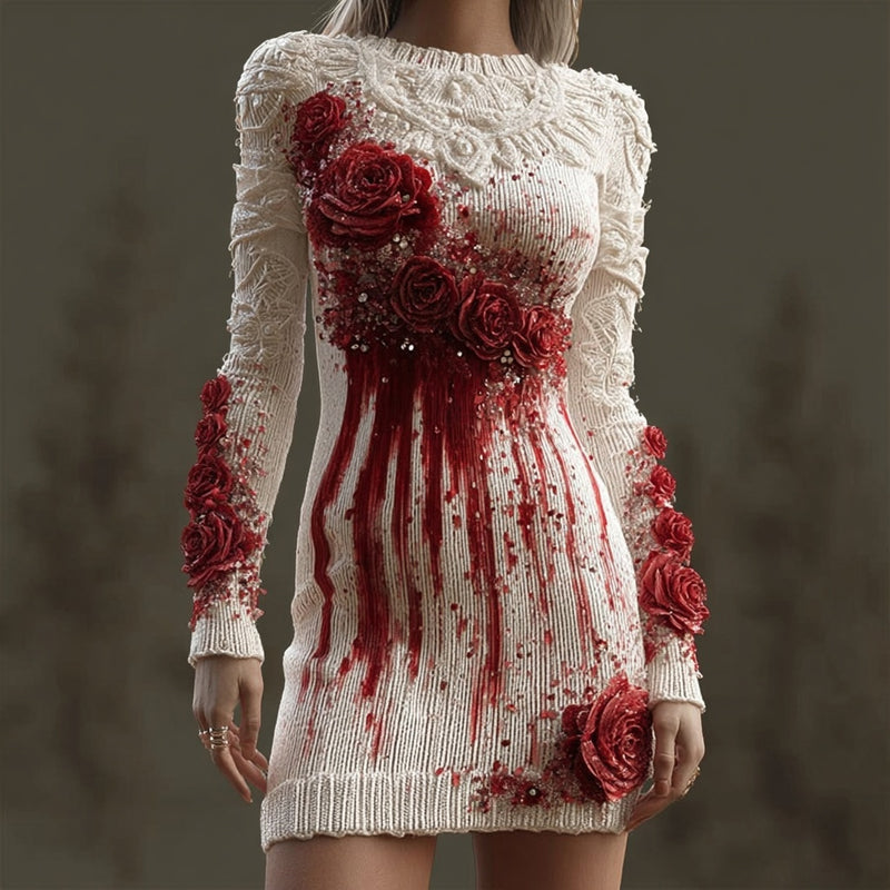 Maglione dal design curato