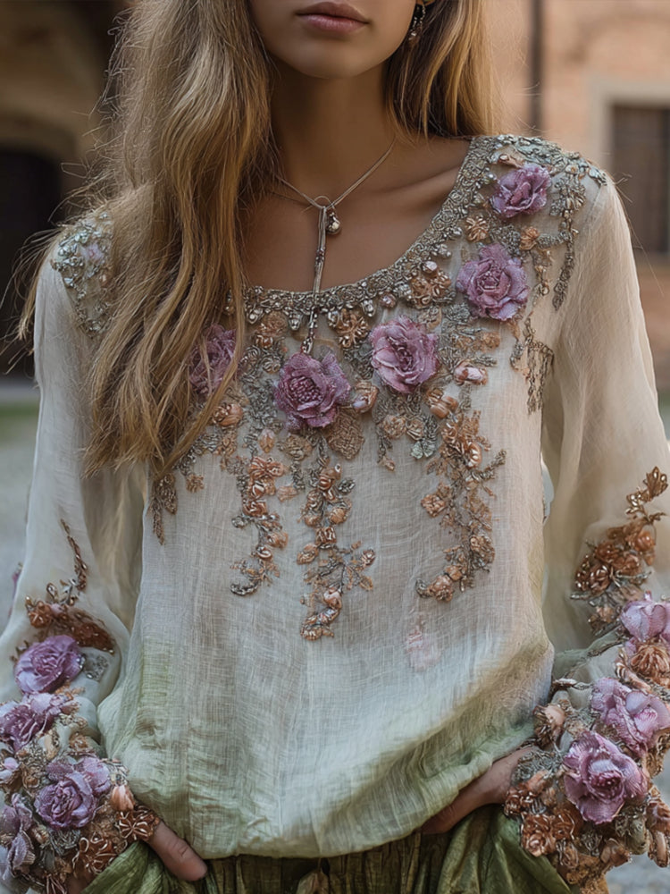 Camicia in stile vintage senza tempo