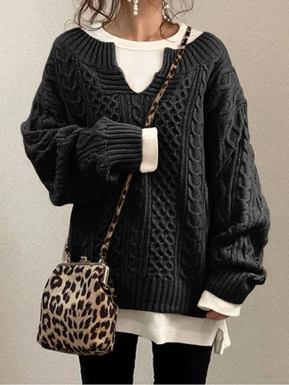 Maglione in stile vintage senza tempo