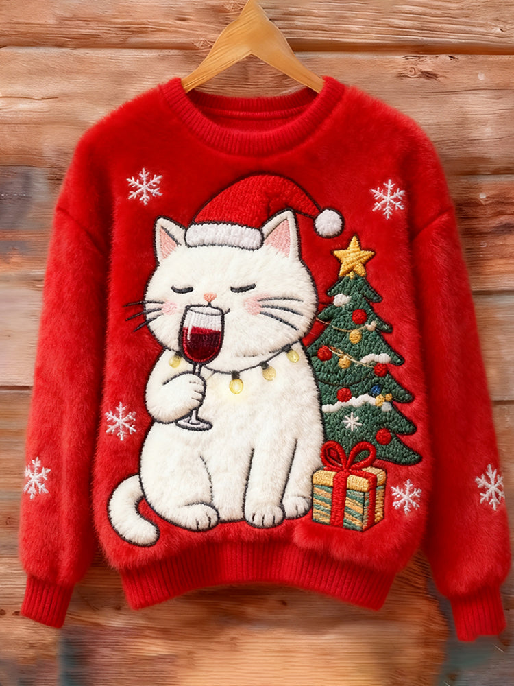 Maglione dal design curato