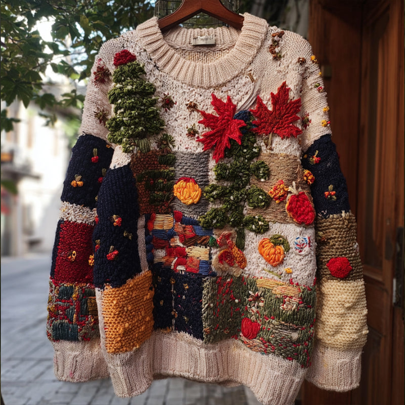 Maglione in stile vintage senza tempo