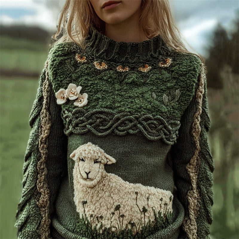 Maglione in stile vintage senza tempo