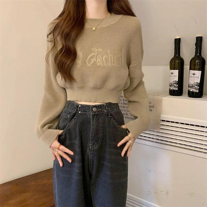 Maglione dal design curato