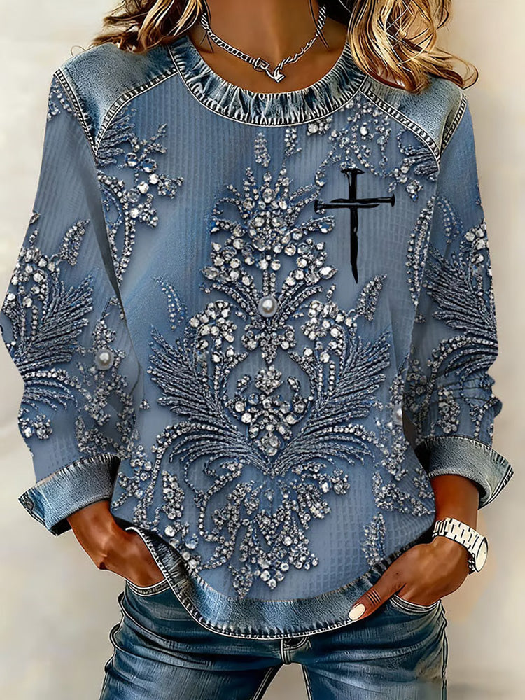 Camicia in stile vintage senza tempo