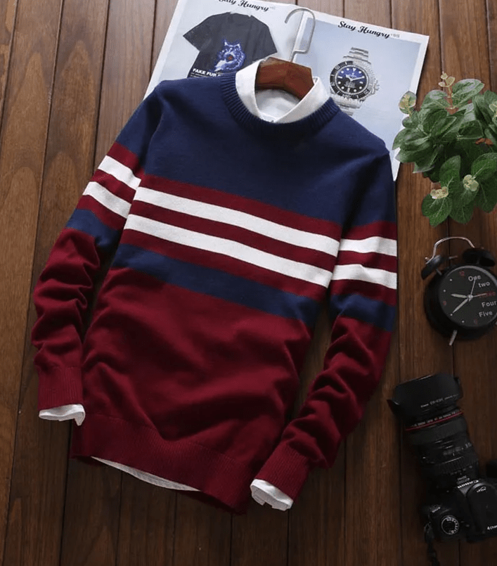 LP | Maglia di lana casual da uomo