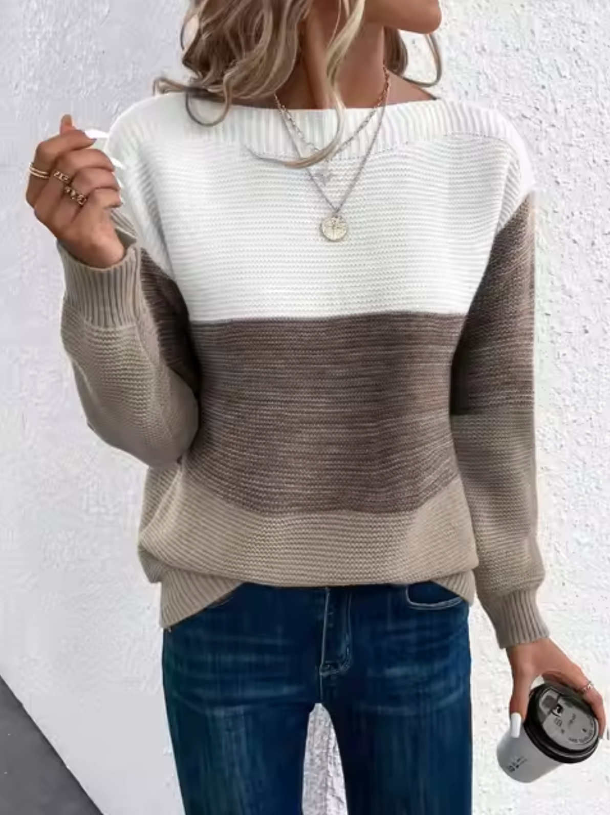 Maglione dal design raffinato