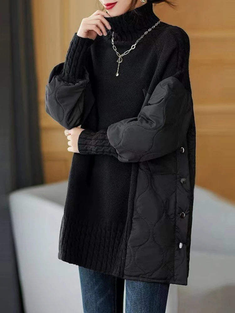 Maglione dal design curato