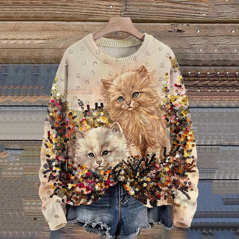 Maglione in stile vintage senza tempo