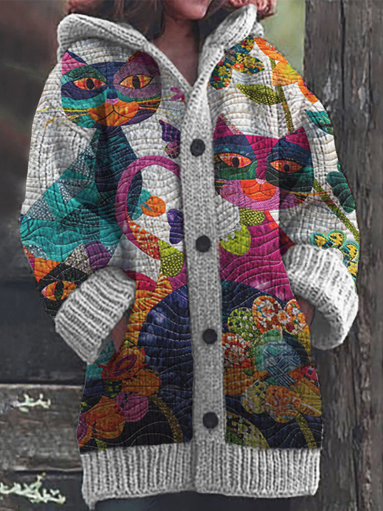 Cardigan dal design curato