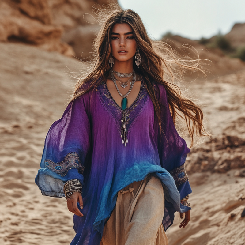 Camicetta ispirato al vintage