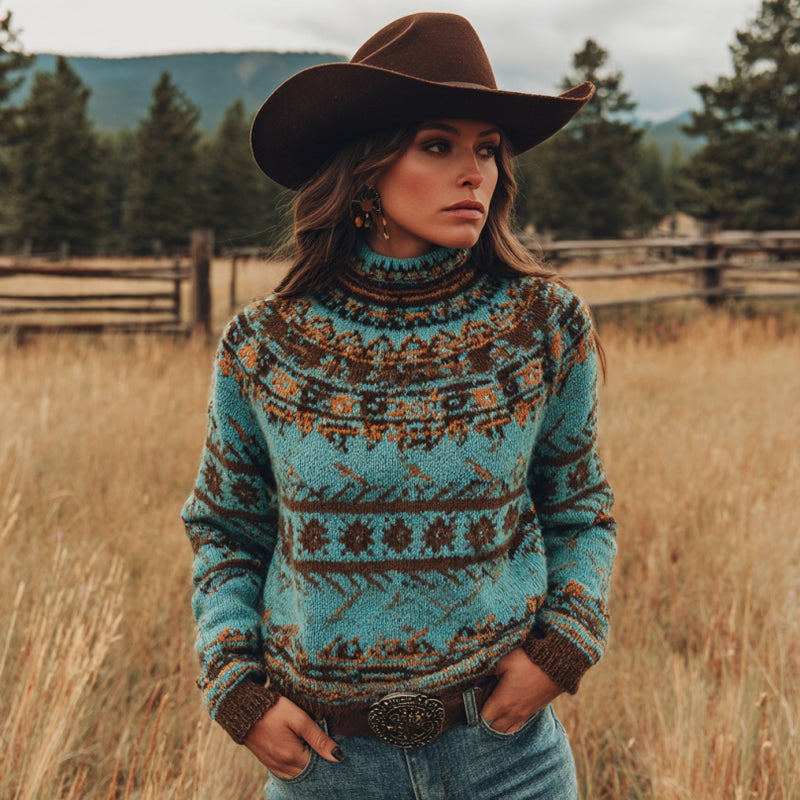 Maglione dal design curato