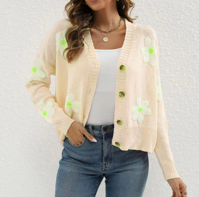 Maglione dal design curato