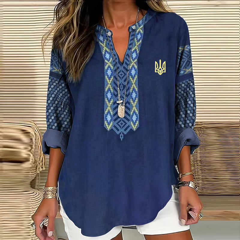 Camicia in stile vintage senza tempo