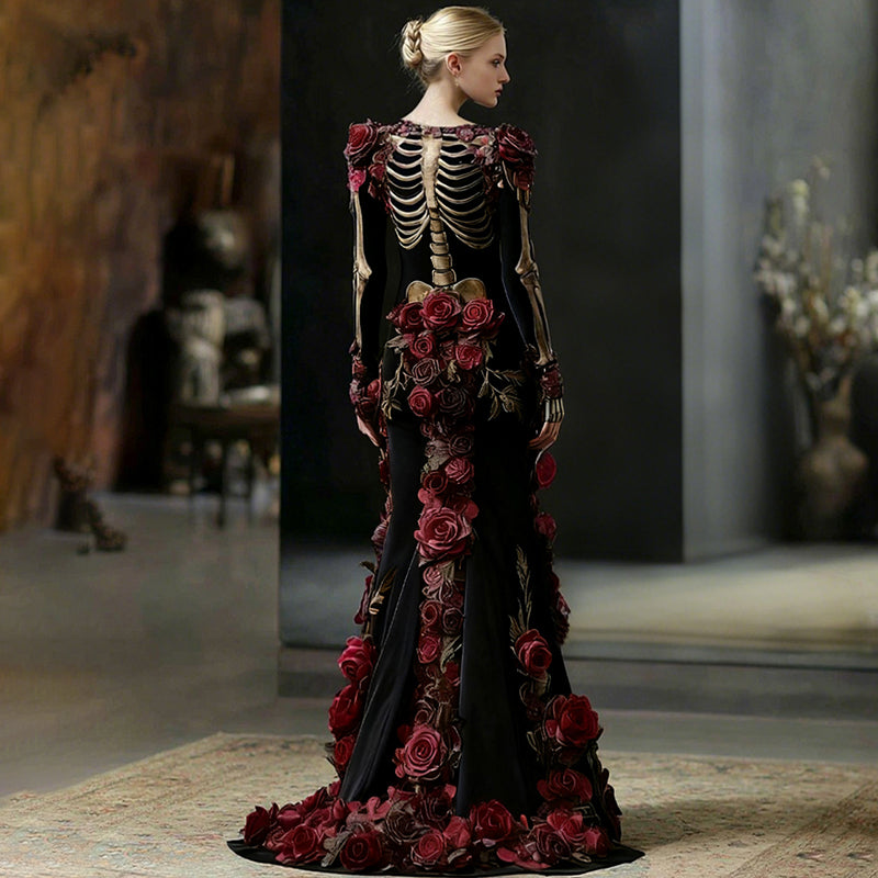 Vestito dal design curato