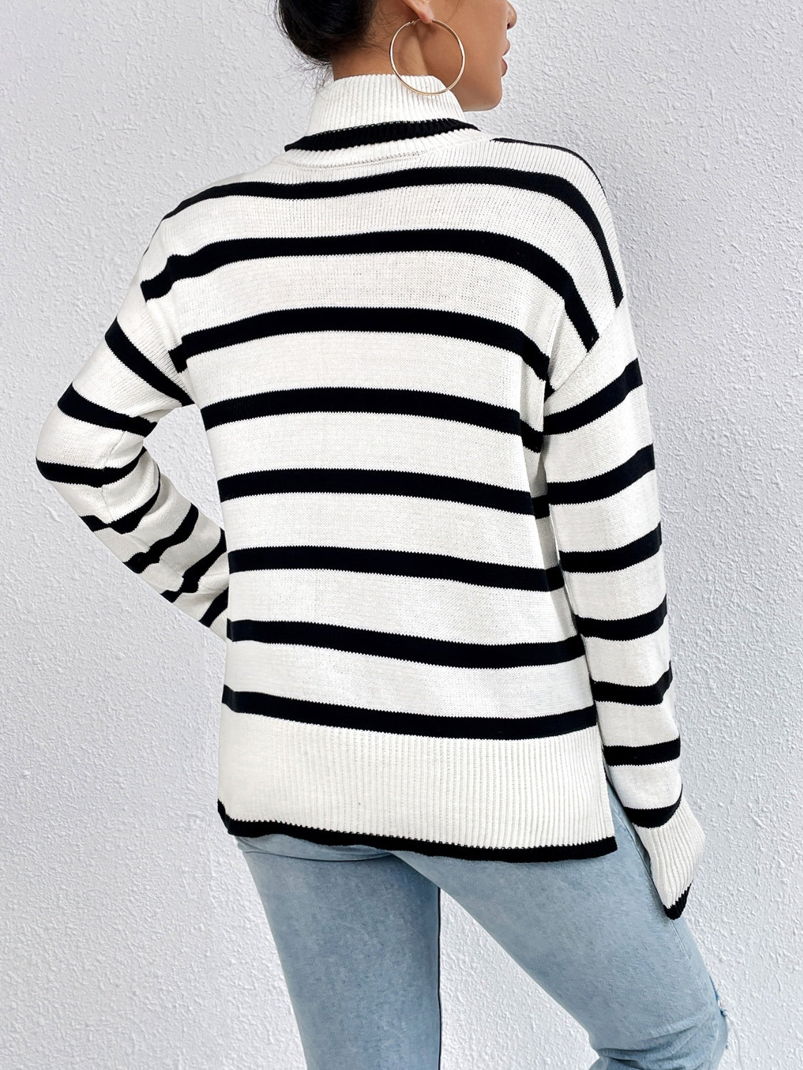Maglione dal design curato