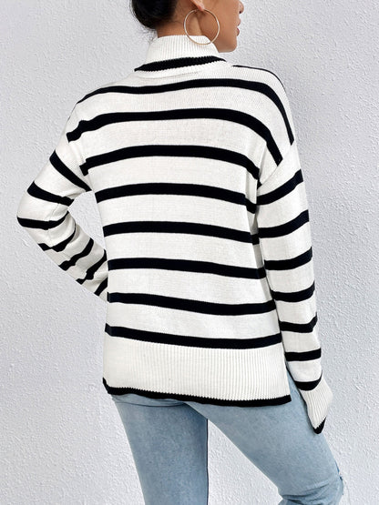 Maglione dal design curato