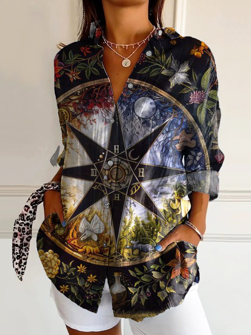 Camicia in stile vintage senza tempo