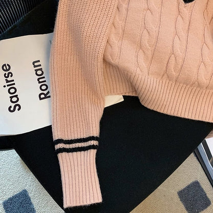 LP | Maglia alla moda coreana