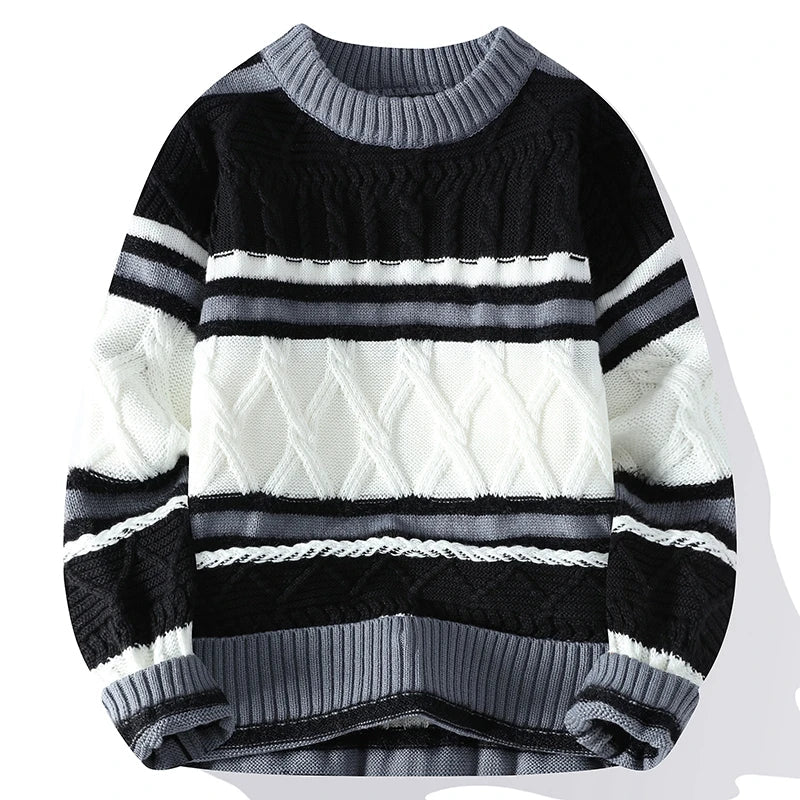 Maglione dal design curato